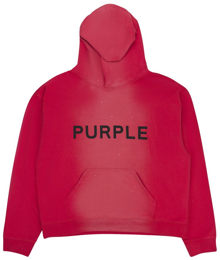 PURPLE BRAND French Terry PO Hoodie Red