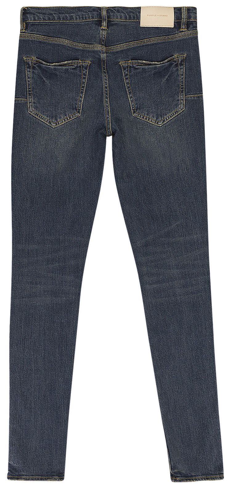PURPLE BRAND Low Rise Slim Jeans Dark Indigo