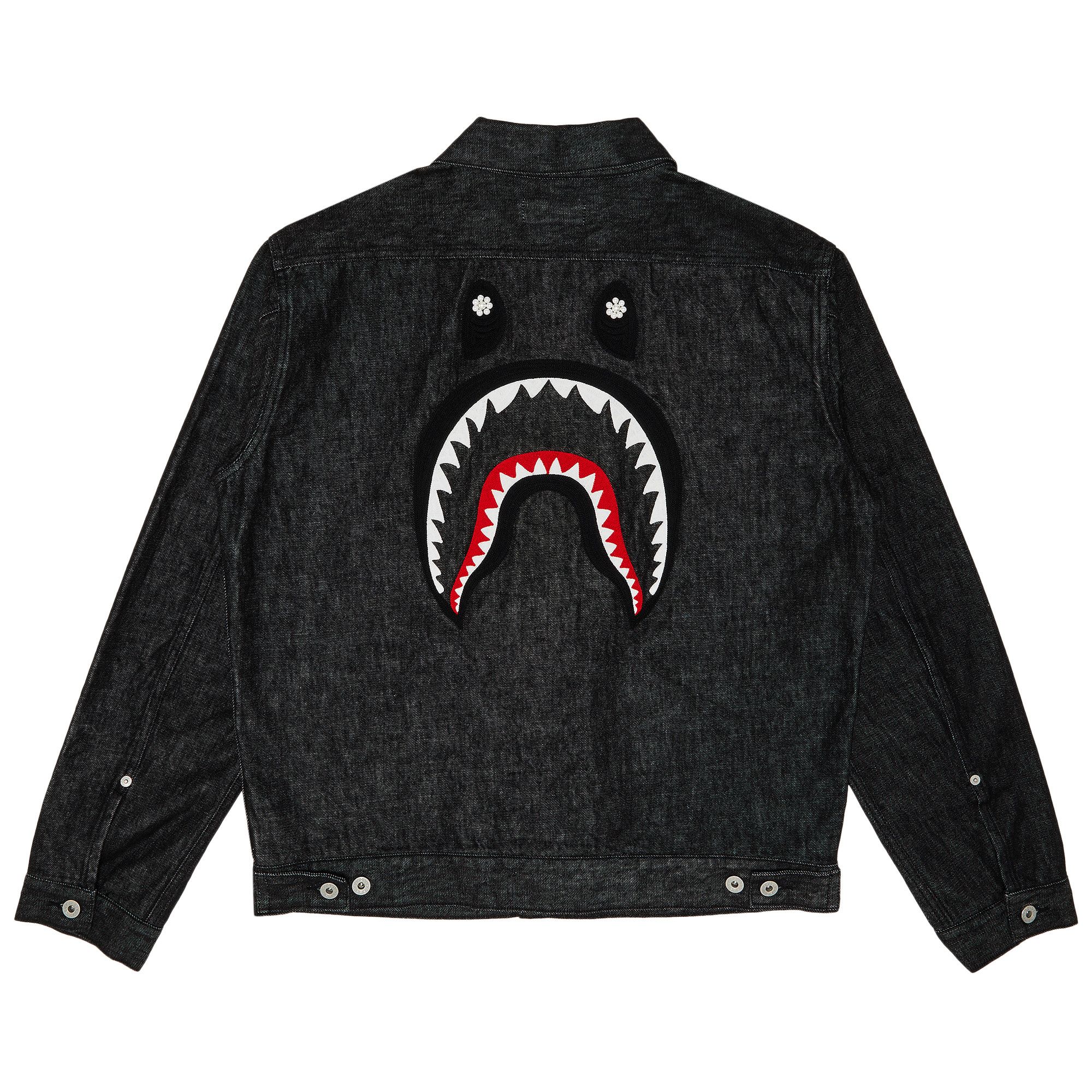 Buy GOAT Exclusive BAPE Pearl Shark Denim Jacket Type-02 Buy GOAT Exclusive BAPE Pearl Shark Denim Jacket Type-02