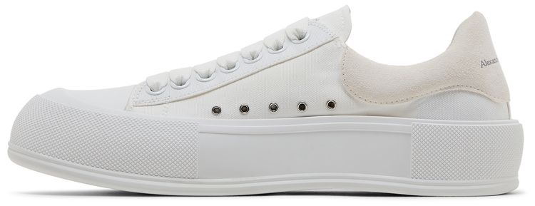 Alexander McQueen Deck Plimsoll White