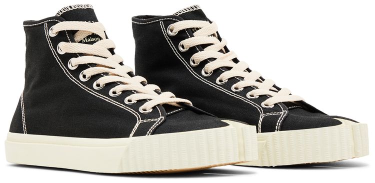 Maison Margiela Wmns Tabi High Black White