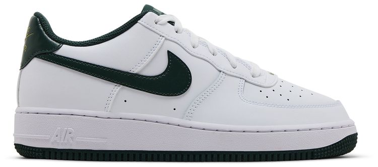 Nike Air Force 1 GS White Vintage Green
