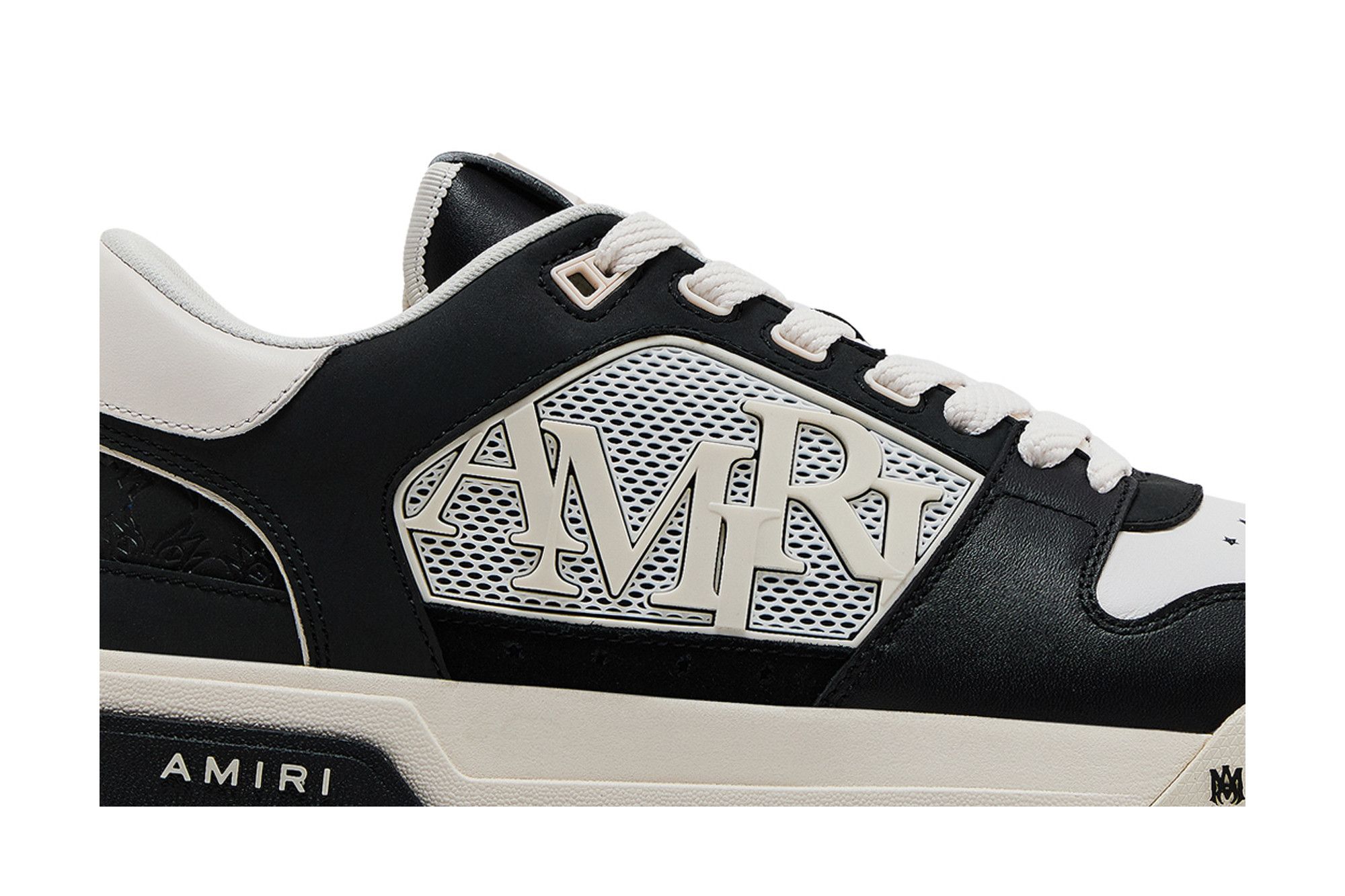 国内配送【AMIRI】Ma Quad Debossed Classic Low Sneakers MA QUAD DEBOSSED CLASSIC LOW - Black | AMIRI