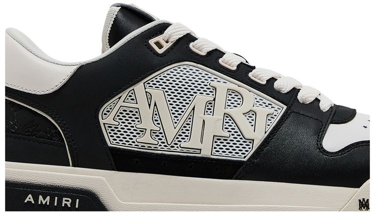 Amiri Classic Low MA Quad Debossed   Black
