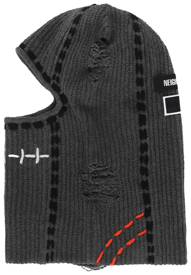 Neighborhood x PHINGERIN Savage Balaclava Charcoal