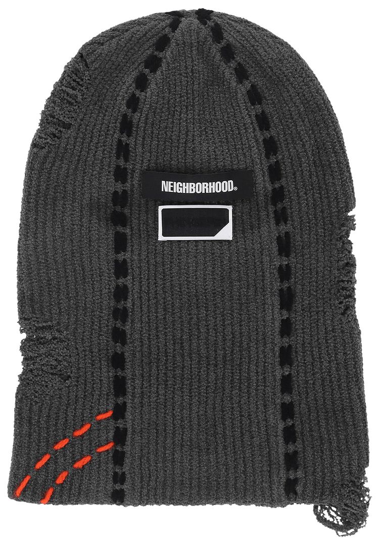 Neighborhood x PHINGERIN Savage Balaclava Charcoal