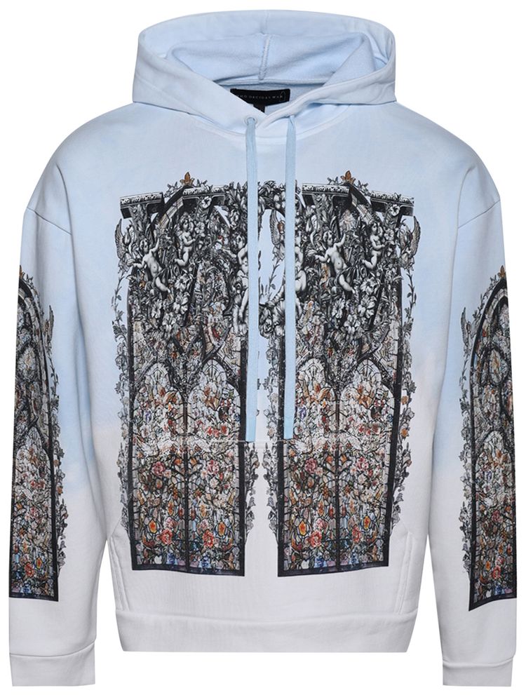 Who Decides War Ignatius Hooded Pullover Sky