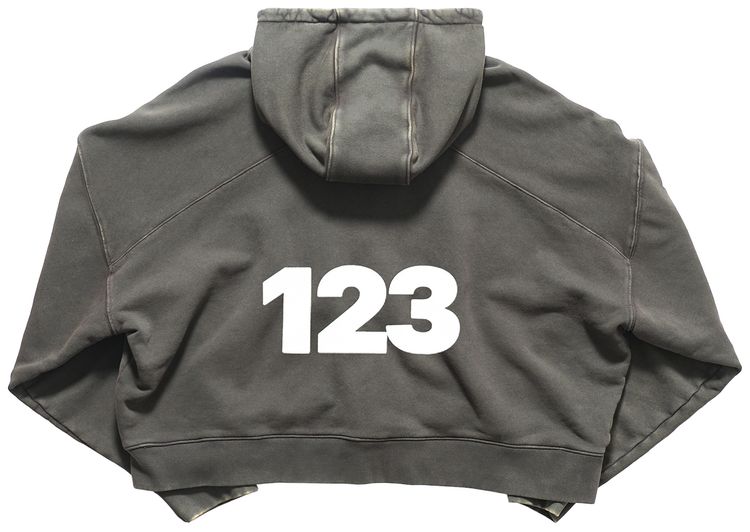 RIVINGTON roi Rebis Uso 123 CVA Zip Hoodie Mechanic Black