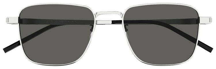 Saint Laurent Square Sunglasses SilverGrey