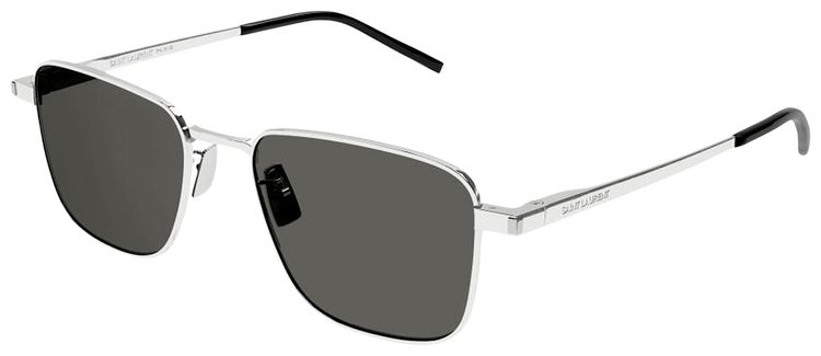Saint Laurent Square Sunglasses SilverGrey