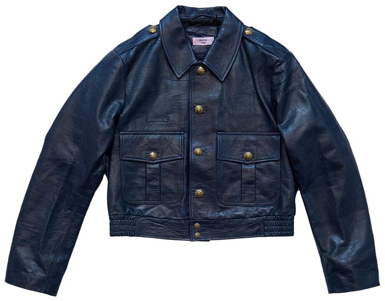 Martine Rose Uniform Jacket BlueNavy
