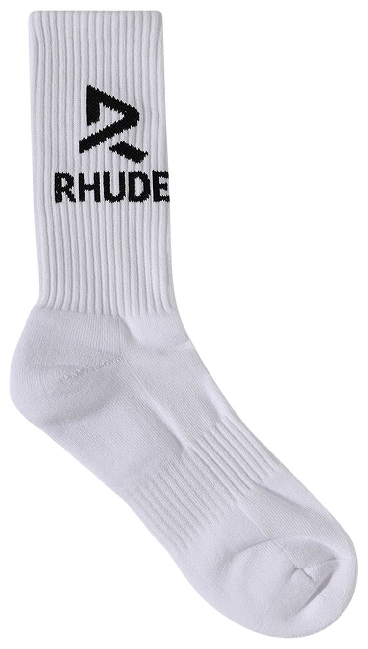 Rhude Trophy Racing Sock WhiteBlack