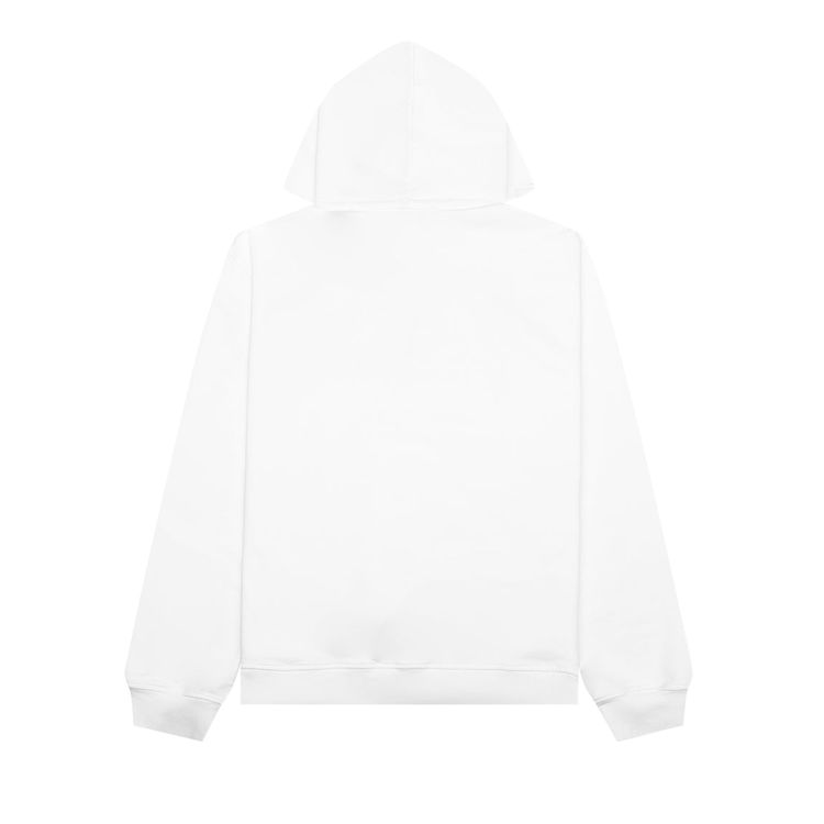 Marni Logo Printed Hoodie Lily White