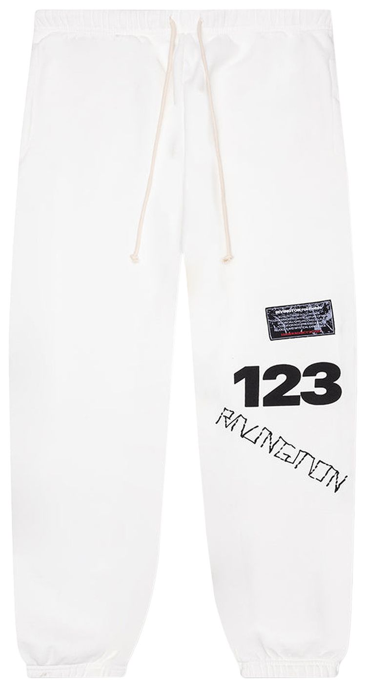 RIVINGTON roi Rebis CVA Uso 123 Sweatpants Max White