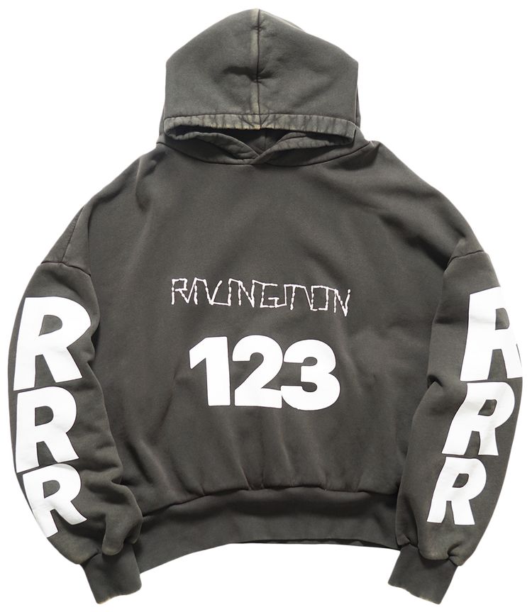 RIVINGTON roi Rebis Uso 123 CVA Hoodie Mechanic Black