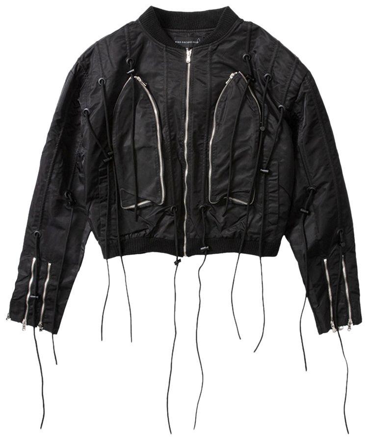 Who Decides War String Theory Bomber Jacket Coal