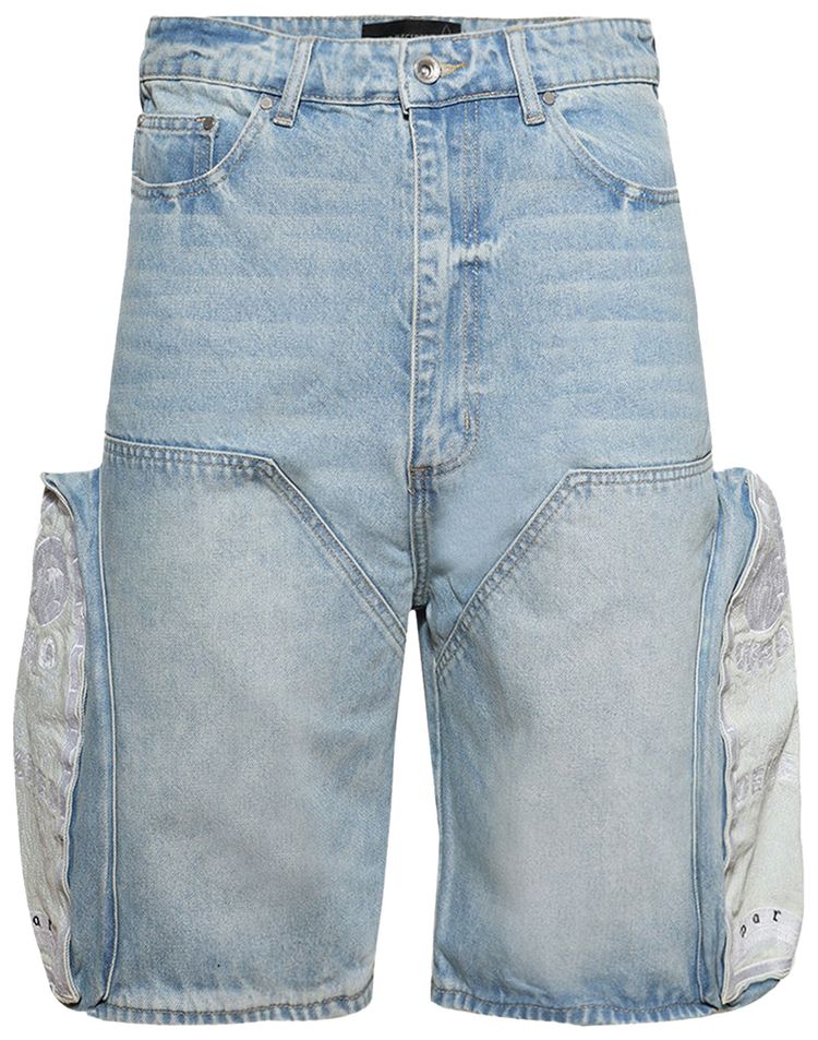 Who Decides War Side Embroidery Short Sky