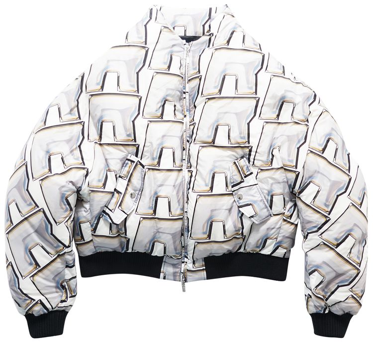 RIVINGTON roi Rebis Rchon Bomber Jacket White