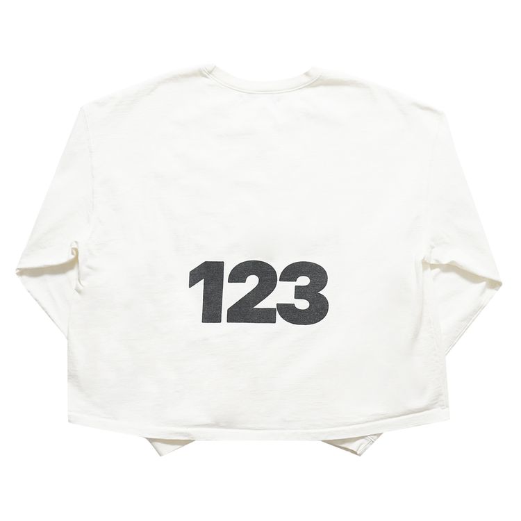 RIVINGTON roi Rebis Uso 123 CVA Long Sleeve Tee Max White