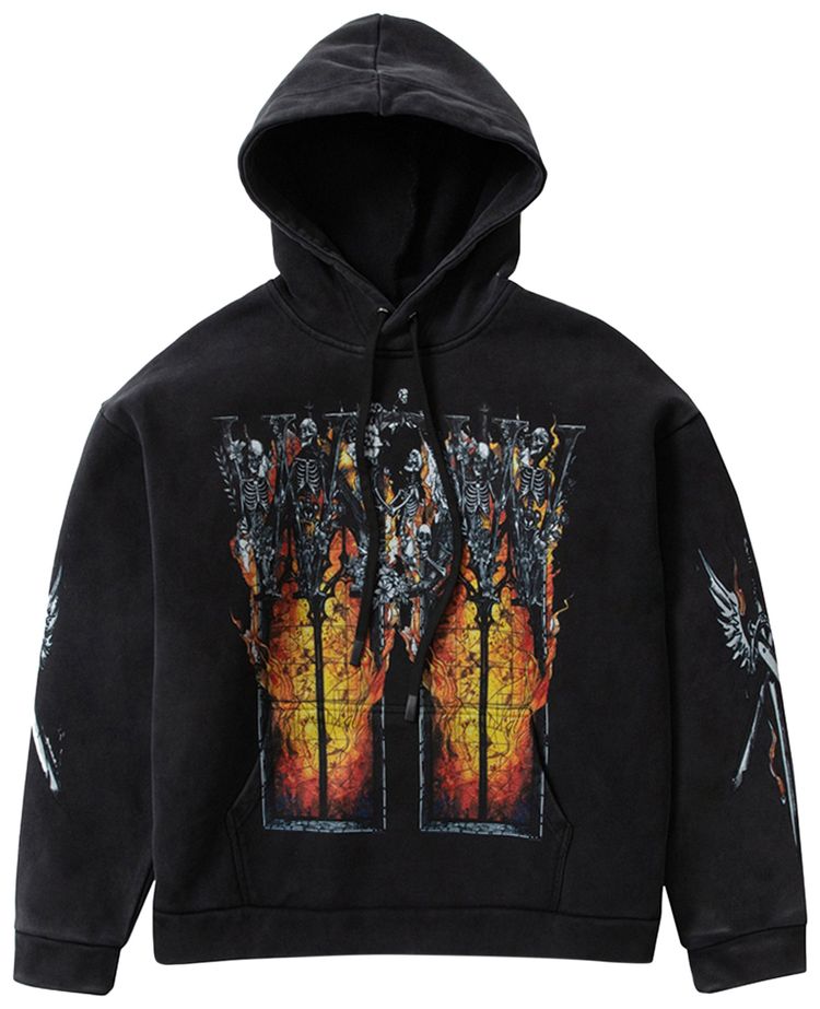 Who Decides War Ember Chapel Hooded Pullover Coal