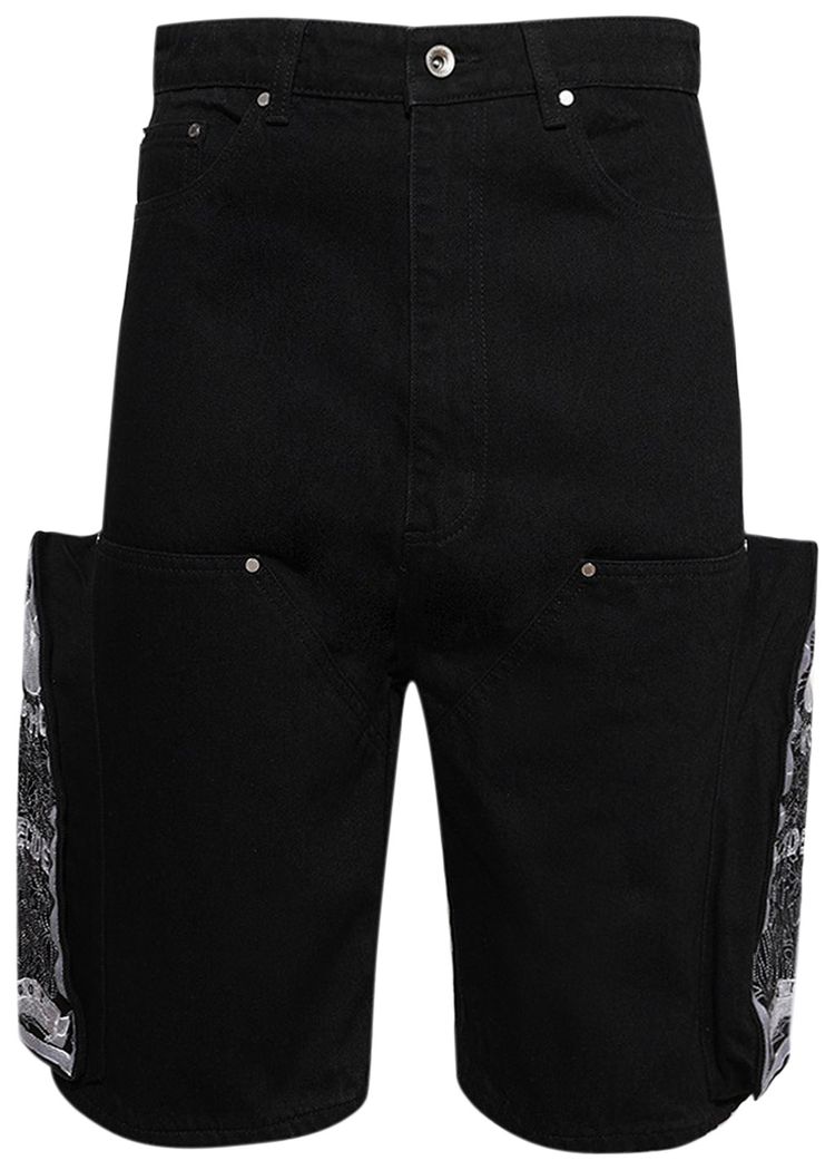 Who Decides War Side Embroidery Short Coal