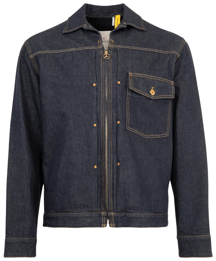 Moncler Genius x Mercedes Benz x Nepit Jacket Blue Denim