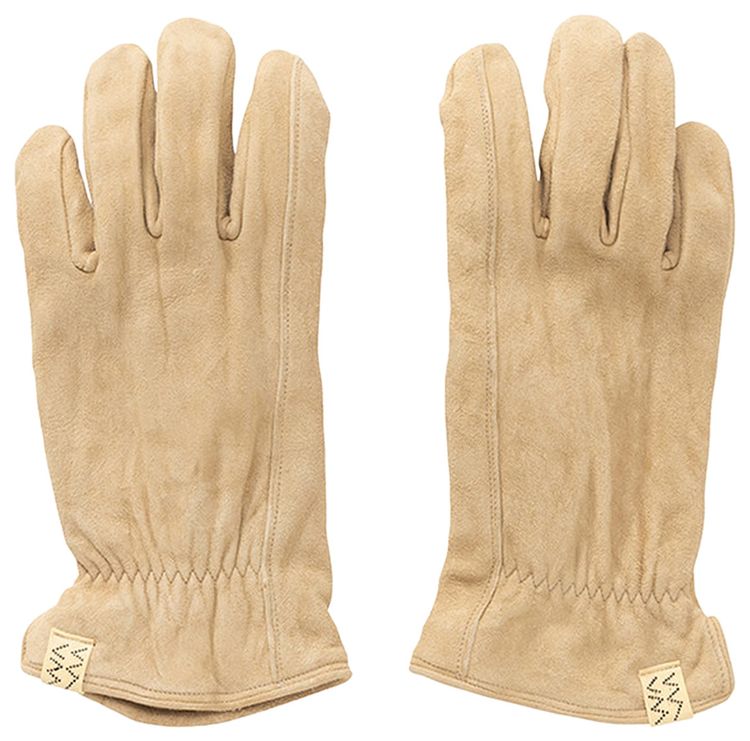 Visvim Suede Gloves Ivory