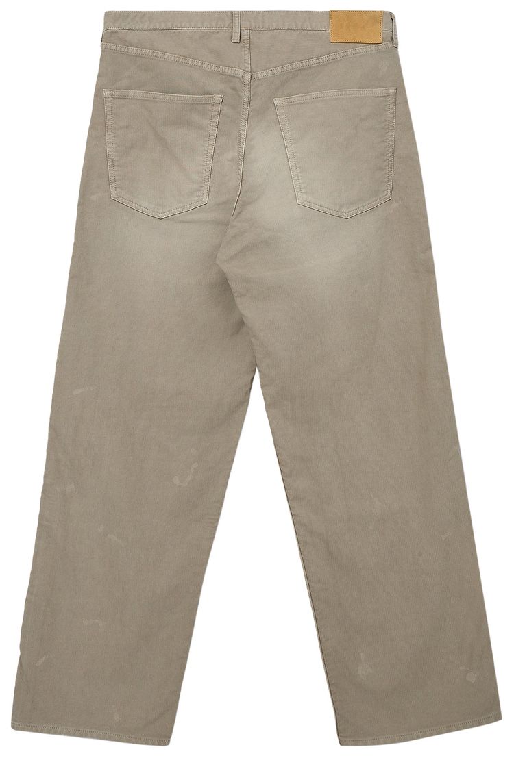 Visvim Fluxus 01 Ex Wide Leg Pants Beige