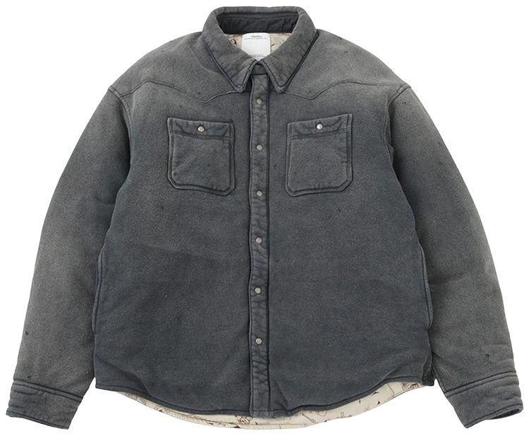 Visvim Kerchief Era Down Jacket Black