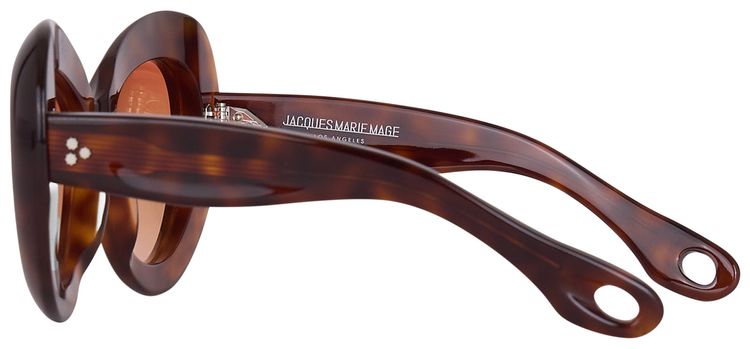 Jacques Marie Mage Monarch Sunglasses Teddy Brown