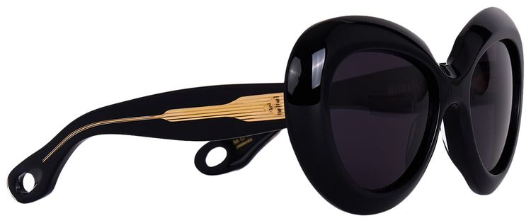 Jacques Marie Mage Monarch Sunglasses Black