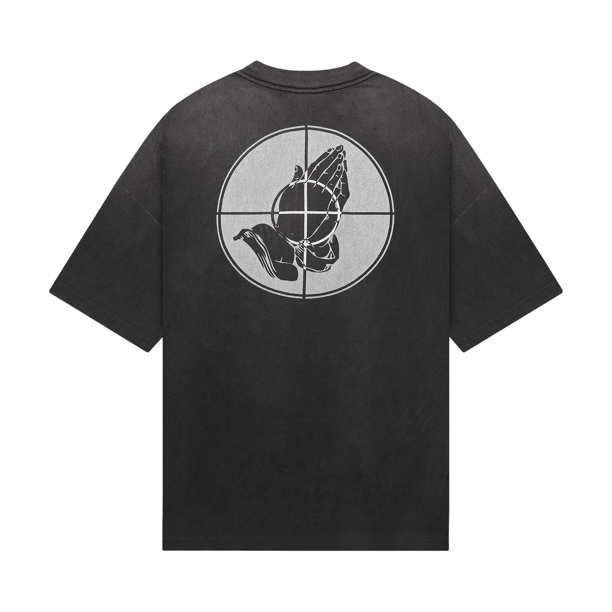 Buy SAINT Mxxxxxx x Fear Of God Short-Sleeve T-Shirt 'Black