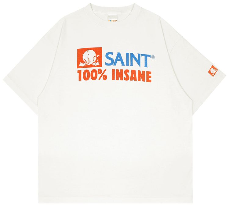 SAINT Mxxxxxx Insane Short Sleeves T Shirt Navy