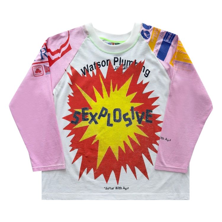 Better With Age Sexplosive Raglan T Shirt White