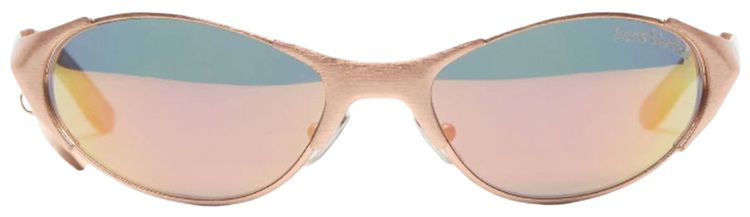 Acne Studios Charm Sunglasses Rose Copper