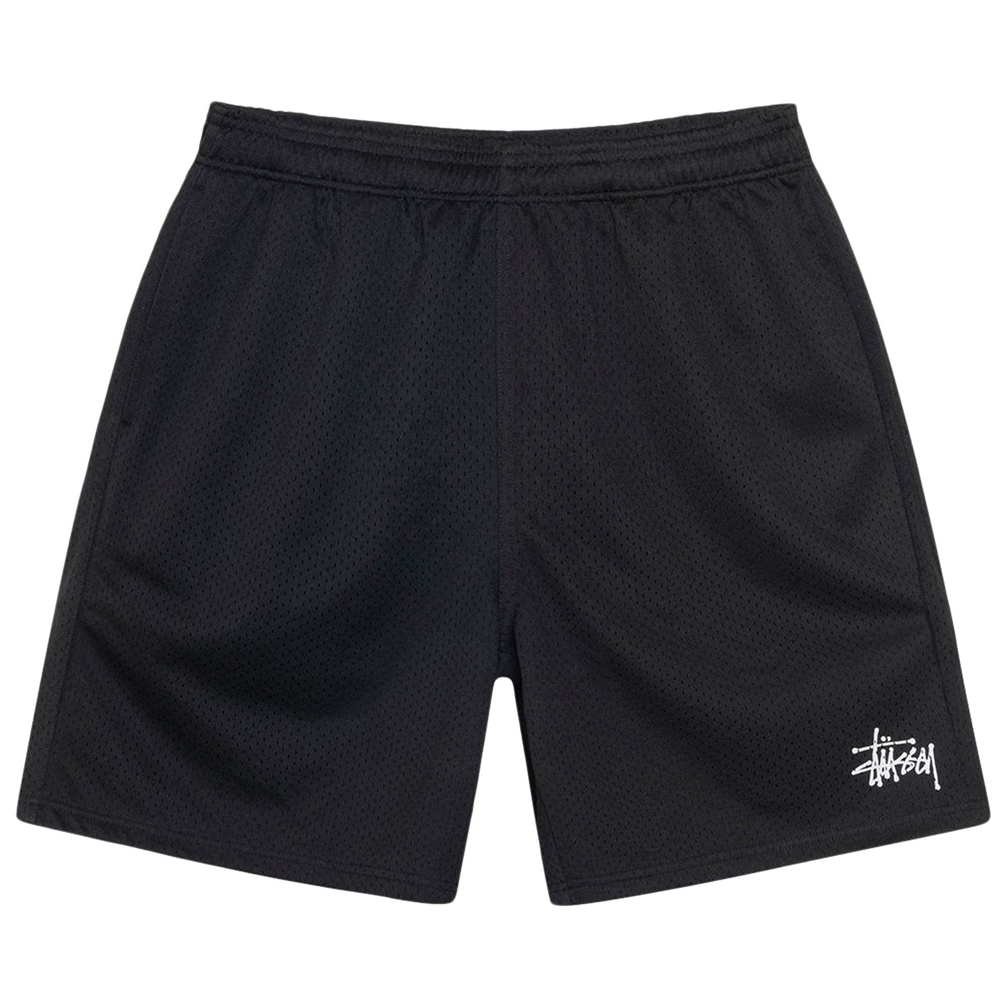 Buy Stussy Basic Mesh Short 'Black' - 112335 BLAC | GOAT