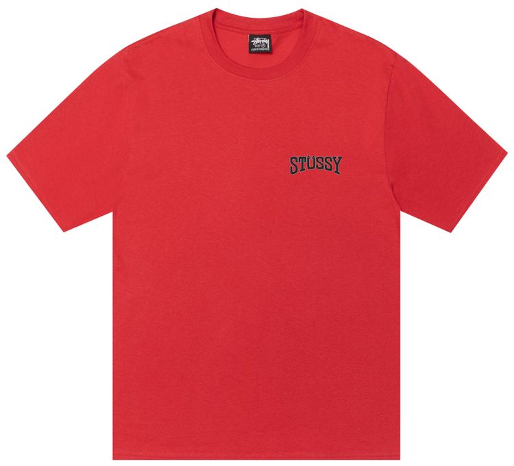 Stussy Tough Tread Tee Cayenne