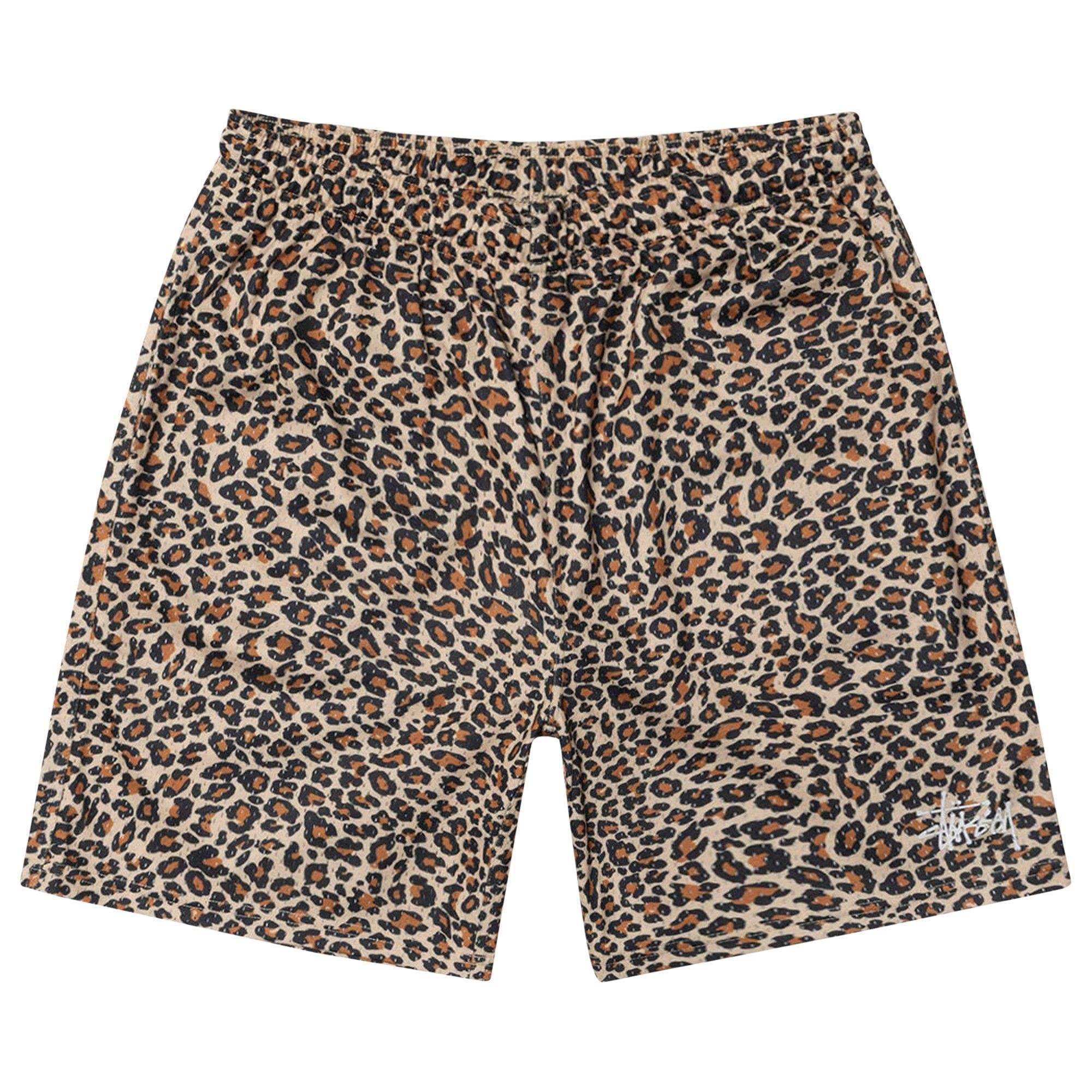 雑誌で紹介された Mesh Basic Stussy Buy Short GOAT | LEOP 112335 - 'Leopard' サーフィン・ボディボード