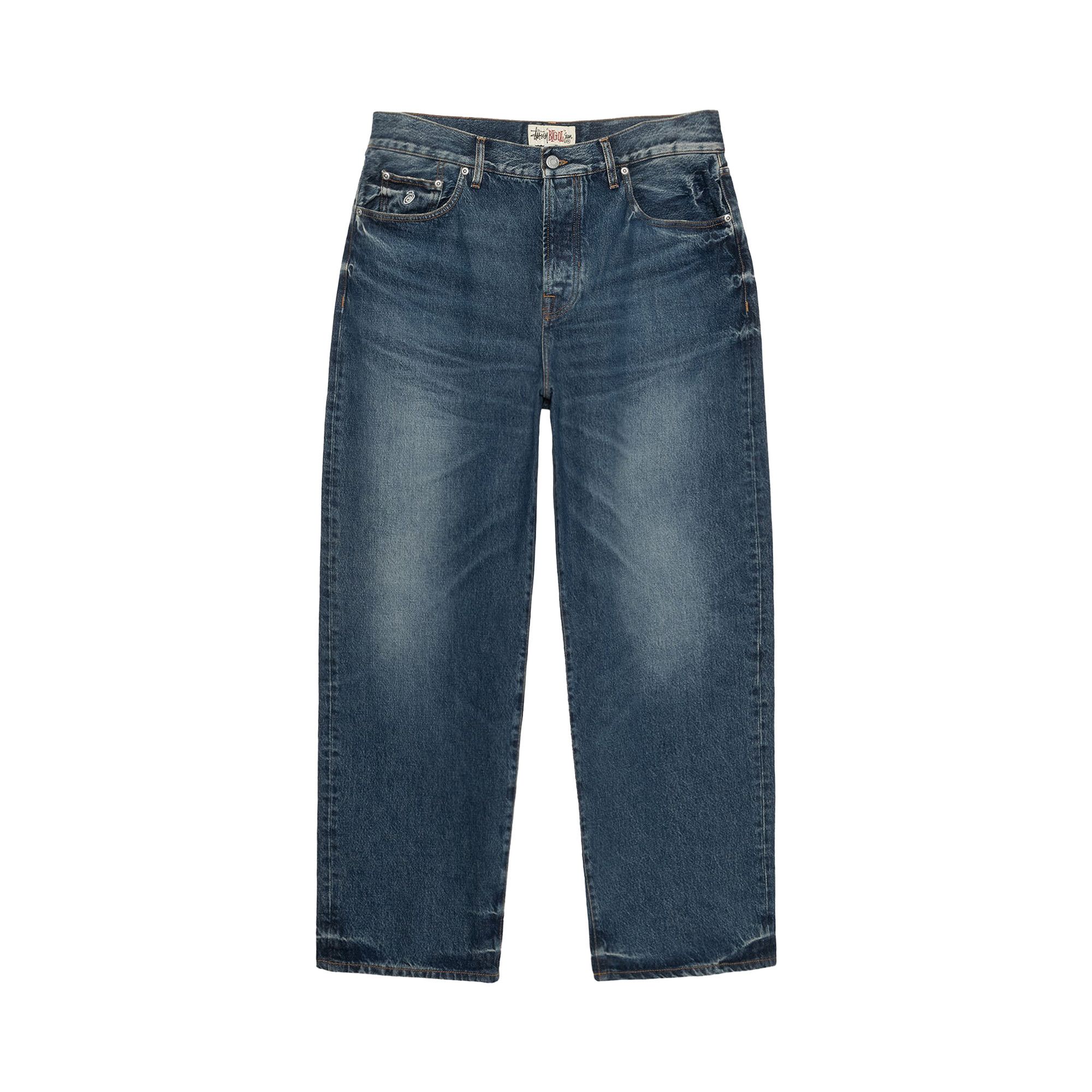 パンツ BIG OL' JEAN VINTAGE DENIM INDIGO Big Ol' Jean Vintage Denim in indigo – Stüssy