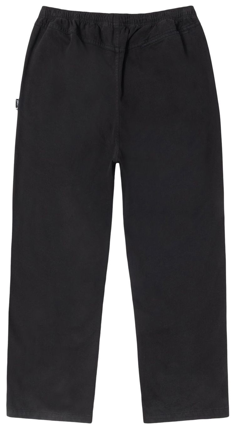 Stussy Beach Pant Cotton Twill Black