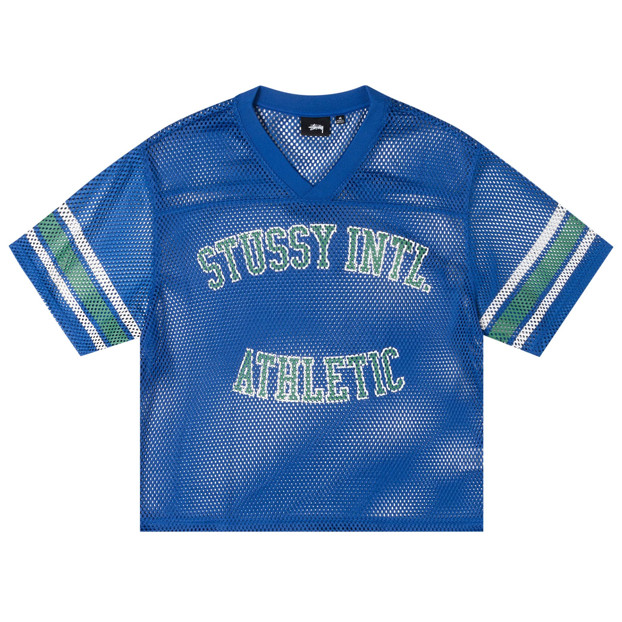 国内初の直営店 StüSsy Stussy Buy International 1140370 - 'Blue' Jersey Team Tops