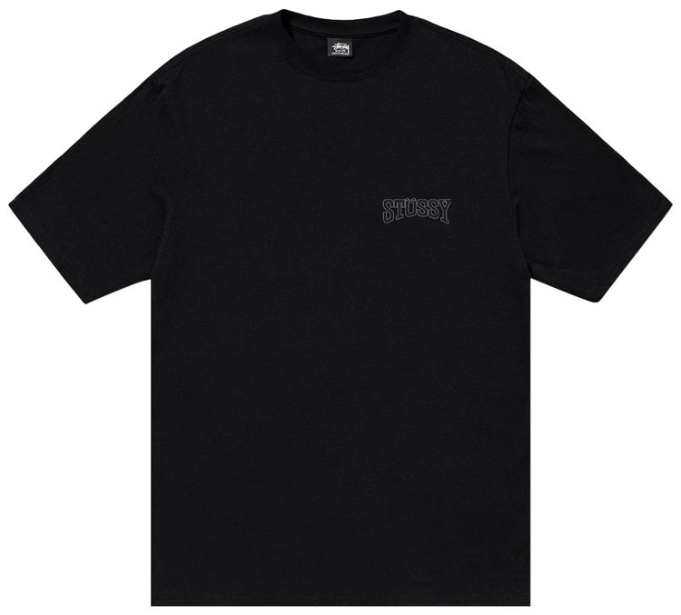 Stussy Tough Tread Tee Black