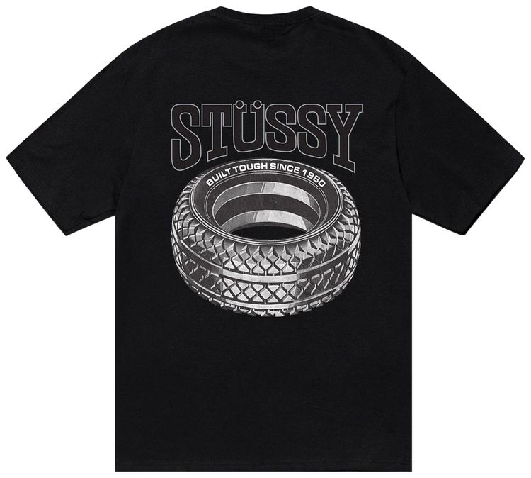 Stussy Tough Tread Tee Black