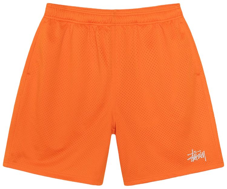 Stussy Basic Mesh Short Orange