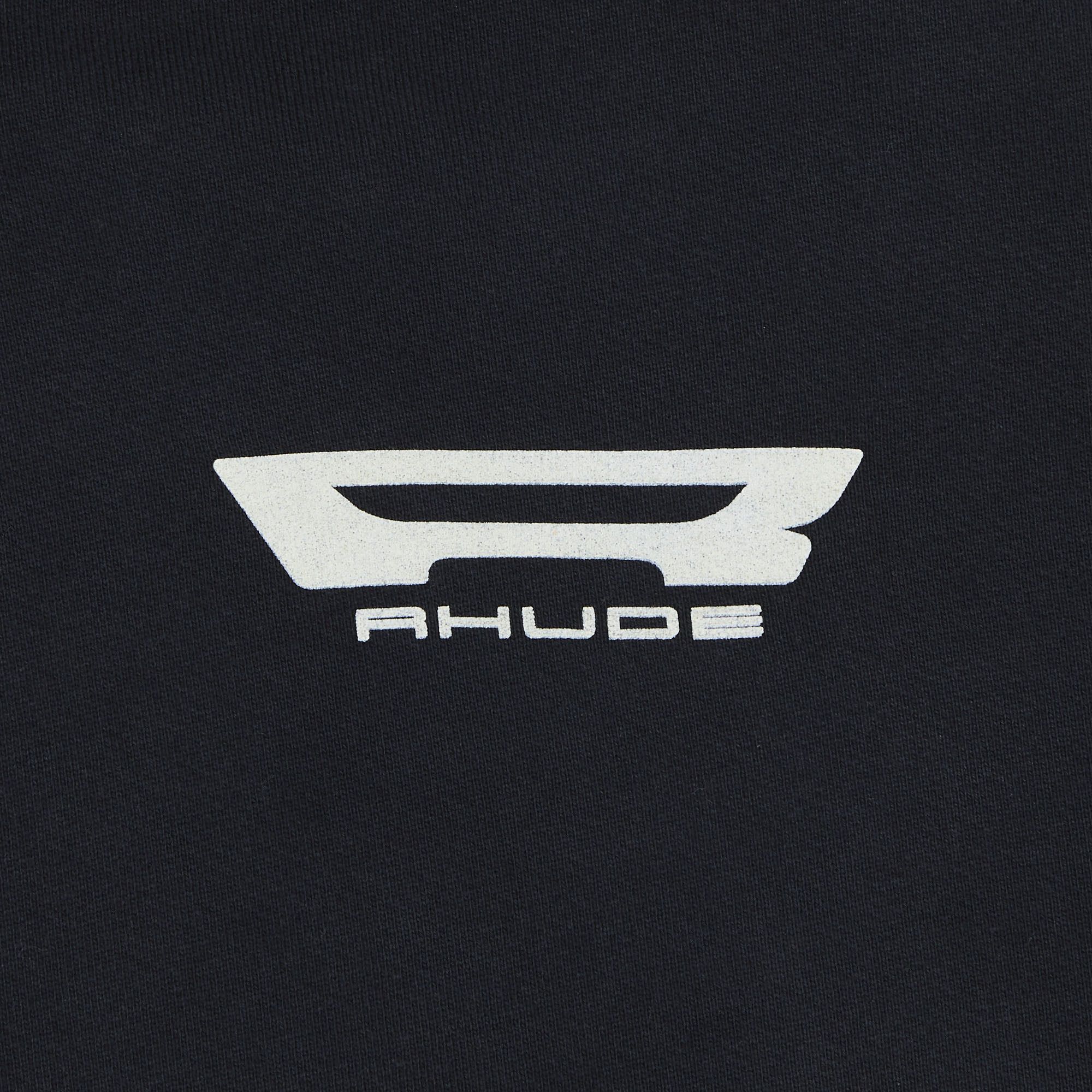 Buy Rhude Campione Full-Zip Hoodie 'Vintage Black