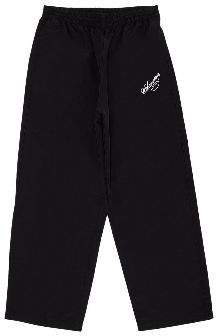 Willy Chavarria Ruff Rider Track Pants Black