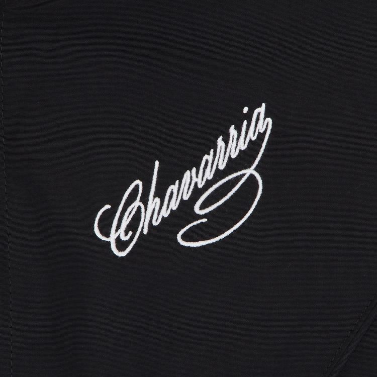 Willy Chavarria Ruff Rider Track Jacket Black