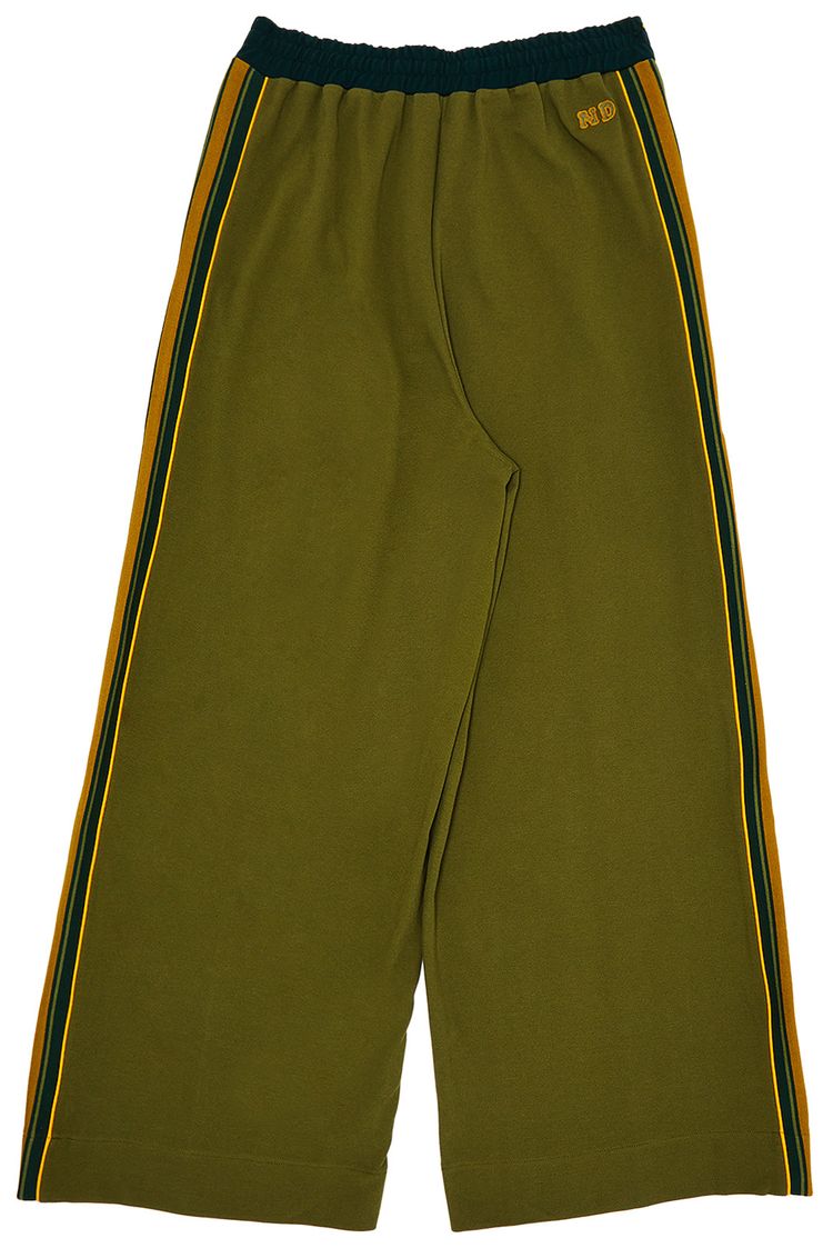 Nicholas Daley Wide Leg Track Pant Army Green