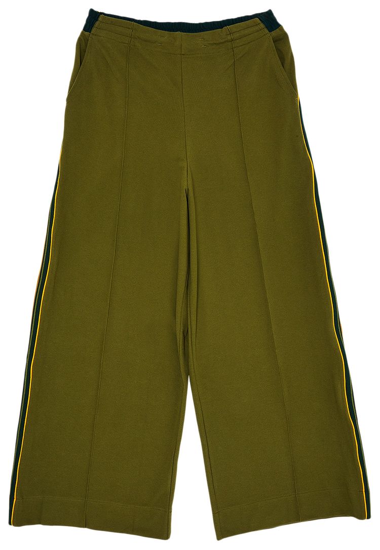 Nicholas Daley Wide Leg Track Pant Army Green
