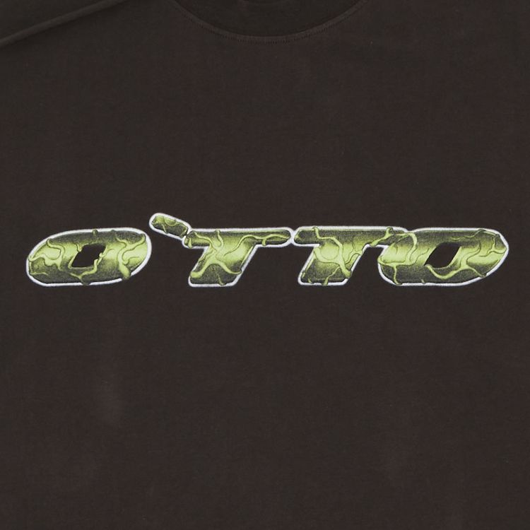 Ottolinger Oversized T Shirt With Flap Dark Brown